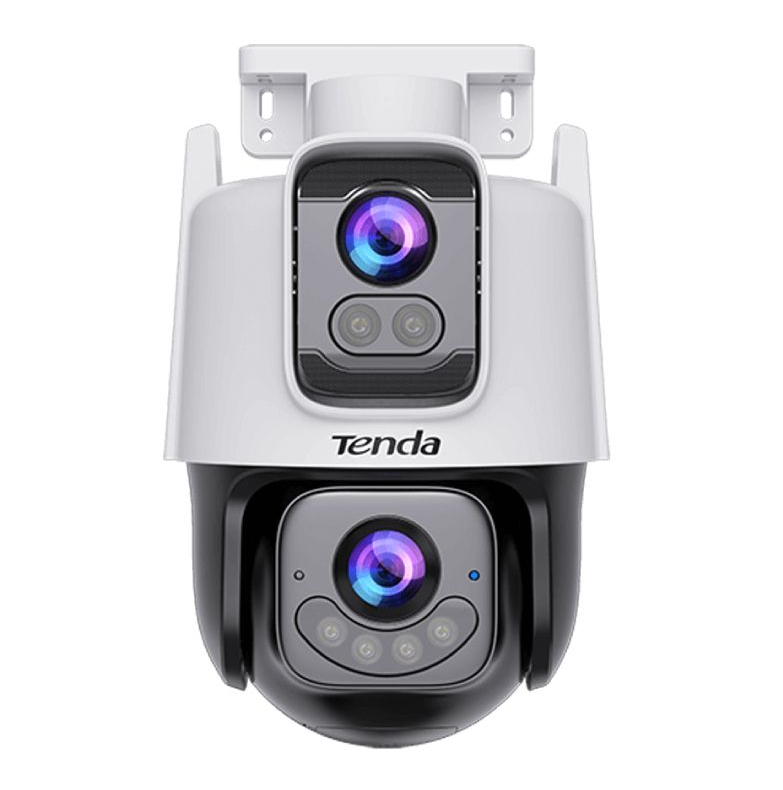 Tenda CH9-WCA 6MP Dual-Lens Outdoor WiFi Pan/Tilt Camera (WiFi 6, AI Detection, Full Color Night Vision)